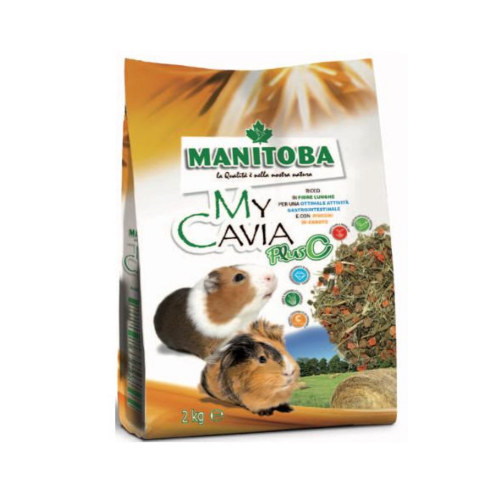 Manitoba My Cavia Plus C - Cobaye & Cochon D'Inde 2kg
